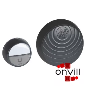   Legrand 094253, Vezeték Nélküli Csengő Standard Szett, Antracit, Elemes