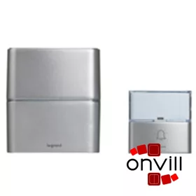   Legrand 094271, Vezeték Nélküli Csengő Prémium Szett, Alumínium, Elemes