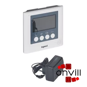   Legrand 369115, Kiegészítő 2 Vezetékes 4,3 Colos Beltéri Egység