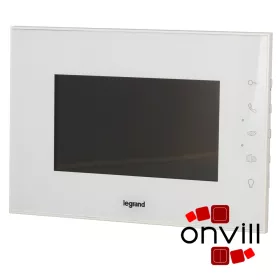   Legrand 369235, Kiegészítő 2 Vezetékes 7 Colos Fehér Beltéri Egység