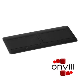   Legrand 654005, Pop-Up Doboz Bútorlapba, 8 (2X4) Modulos, Rögzítőkerettel és Kábeltartó Dobozzal, Fekete