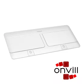 Legrand 654015, Pop-Up Doboz, 8 (2X4) Modulos, Alumínium