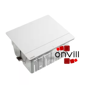   Legrand 654801, Incara Pop-Up - Bútorba Süllyeszthető, 4 Modul Üres, Fehér