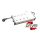 Legrand 654865, Incara Multilink - Válaszfalba Süllyeszthető, 2X8 Modul, 3X2P+F + USB-A+C + 4XRJ45 Cat.6 UTP Aljzat, 2M Kábellel, Fehér