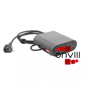   Legrand 654888, Incara Link'On Bővíthető (Kat. Szám: 654889-Cel) Elosztóállomás, 4X2P+F + 2XUSB-A+C Aljzat 2,5M Kábellel, Fekete