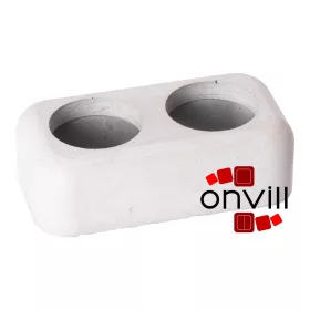   Legrand 654934, Incara Electr'On Kettes Burkolat, Szürke