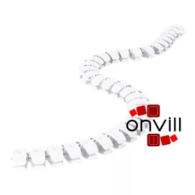   Legrand 654992, Incara Kábelvezető Hernyó, 2 Rekeszes, 1,2m, Szürke