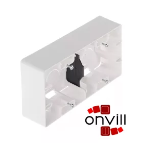   Legrand 664799, Niloé Kiemelődoboz (Kiemelőkeret), Kettős, Fehér