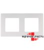 Legrand 665002, Niloé Kettes Keret, Fehér