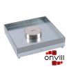 Legrand 689623, IP44-es Padlódoboz, Középső Kábelkimenettel 8 - 24 mm Vastag Járólapokhoz