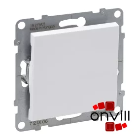   Legrand 721106IP44, Suno Váltókapcsoló, 10 AX, IP44, Fehér