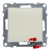 Legrand 721110, Suno Egypólusú Nyomó Jelzőfénnyel Címketartóval, 6 A, Fehér