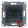 Legrand 721129, Suno 2P+F Csatlakozóaljzat + USB-C Típusú Töltőaljzat, Fehér