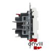 Legrand 721139, Suno Redőnykapcsoló, 6 A, Fehér