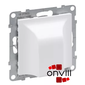   Legrand 721142, Suno Kábelkivezető Sorkapocs Nélkül, Fehér