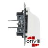 Legrand 721142, Suno Kábelkivezető Sorkapocs Nélkül, Fehér