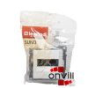 Legrand 721153, Suno 2XRJ45 Cat.6 UTP Informatikai Csatlakozóaljzat, Fehér