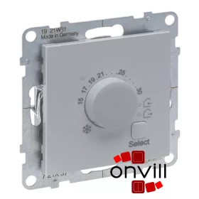   Legrand 721337, Suno Szobatermosztát Padlófűtéshez, Alumínium