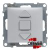 Legrand 721339, Suno Redőnykapcsoló, 6 A, Alumínium