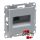 Legrand 721354, Suno 1XRJ45 Cat.6A UTP Informatikai Csatlakozóaljzat, Alumínium