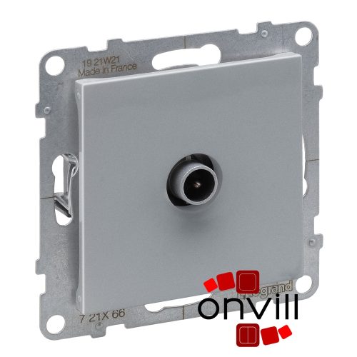 Legrand 721366, Suno TV Aljzat, Végzáró, 10 dB, Alumínium