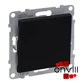   Legrand 721406IP44, Suno Váltókapcsoló, 10 AX, IP44, Fekete