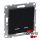 Legrand 721418IP44, Suno Kettős Váltókapcsoló Jelzőfénnyel, 10 AX, IP44, Fekete