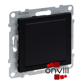   Legrand 721443, Suno Vakfedél, Program Mosaic Adapterrel, Fekete