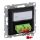 Legrand 721447, Suno SC/APC  Optikai Csatlakozóaljzat, Fekete