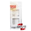 Legrand 721502, Suno Kettes Keret, Fehér