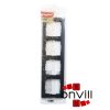 Legrand 721524, Suno Négyes Keret, Fekete