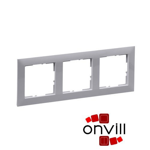 Legrand 721543, Suno Hármas Keret, Szürke