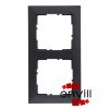 Legrand 721552, Suno Kettes Keret, Sötét Szürke