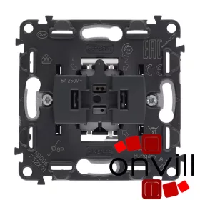   Legrand 752011, Valena Inmatic Váltóérintkezős Nyomó Mechanizmus, 6 A
