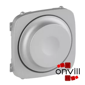   Legrand 752047, Valena Allure Forgatógombos Fényerőszabályozó Burkolat, Alumínium