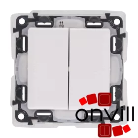   Legrand 752155, Valena Life Csillárkapcsoló, 10 AX, IP44, Fehér