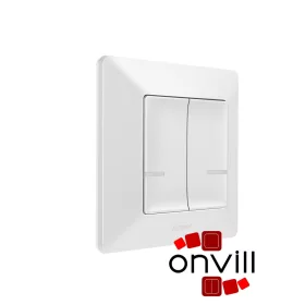   Legrand 752187, Valena Life Netatmo Vezeték Nélküli Kapcsoló - Kettős Egypólusú, Fehér