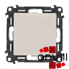   Legrand 752211, Valena Life Váltóérintkezős Nyomó, 6 A, Elefántcsont