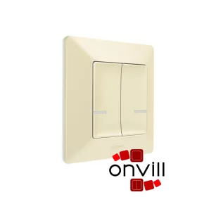   Legrand 752287, Valena Life Netatmo Vezeték Nélküli Kapcsoló - Kettős Egypólusú, Elefántcsont