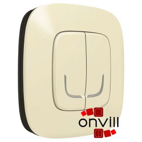   Legrand 752687, Valena Allure Netatmo Vezeték Nélküli Kapcsoló - Kettős Egypólusú, Elefántcsont