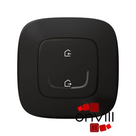   Legrand 752886, Valena Allure Netatmo Vezeték Nélküli Főkapcsoló - Érkezés/Távozás Funkcióval, Fekete