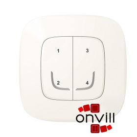   Legrand 752968, Valena Allure Netatmo Intelligens Szcenárió Kapcsoló - 4 Funkciós,  Egyedileg Programozható Gyöngyház