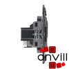 Legrand 753044, Valena Inmatic 1XRJ45 Cat.6A UTP Informatikai Csatlakozóaljzat Mechanizmus