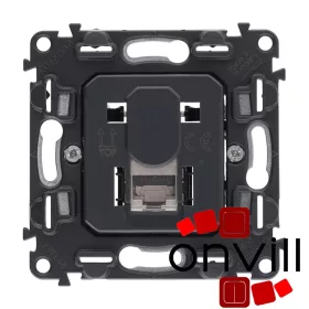   Legrand 753048, Valena Inmatic 1XRJ45 Cat.6A STP Csatlakozóaljzat Mechanizmus