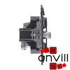 Legrand 753059, Valena Inmatic TV-SAT Csatlakozóaljzat Mechanizmus, 10 dB