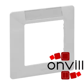   Legrand 754011, Valena Life Egyes Keret, Címketartóval, Fehér