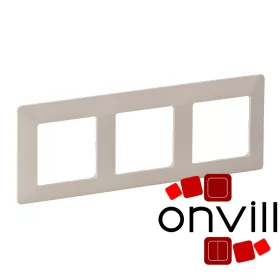 Legrand 754043, Valena Life Hármas Keret, Elefántcsont