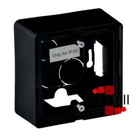   Legrand 754066, Valena Life Kiemelődoboz (Kiemelőkeret), Egyes, Fekete