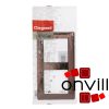 Legrand 754162, Valena Life Kettes Keret, Réz Dekor