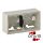 Legrand 754202, Valena Life Kiemelődoboz (Kiemelőkeret), Kettős, Elefántcsont